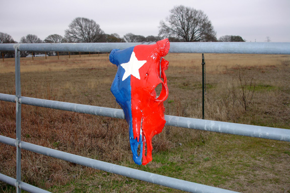 Jewett, TX: Gate to Private Land, Jewett TX