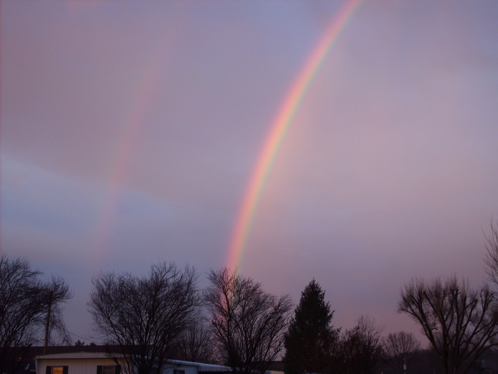 South Point, OH: Rainbow over South Point