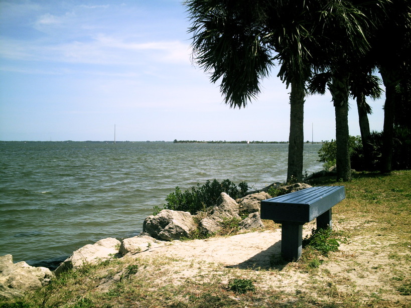 Port St. John, FL Fay Blvd and US1 dock area photo, picture, image