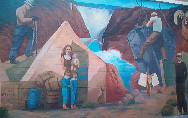 Boulder City, NV: Downtown Mural