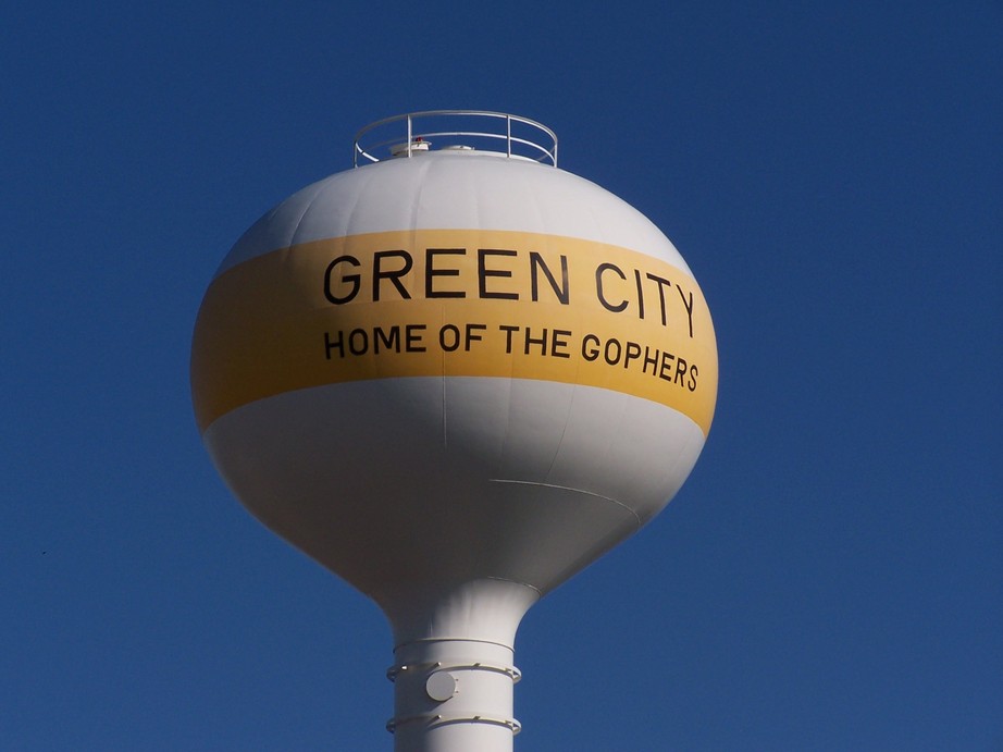 Green City, MO: Green City Water Tower