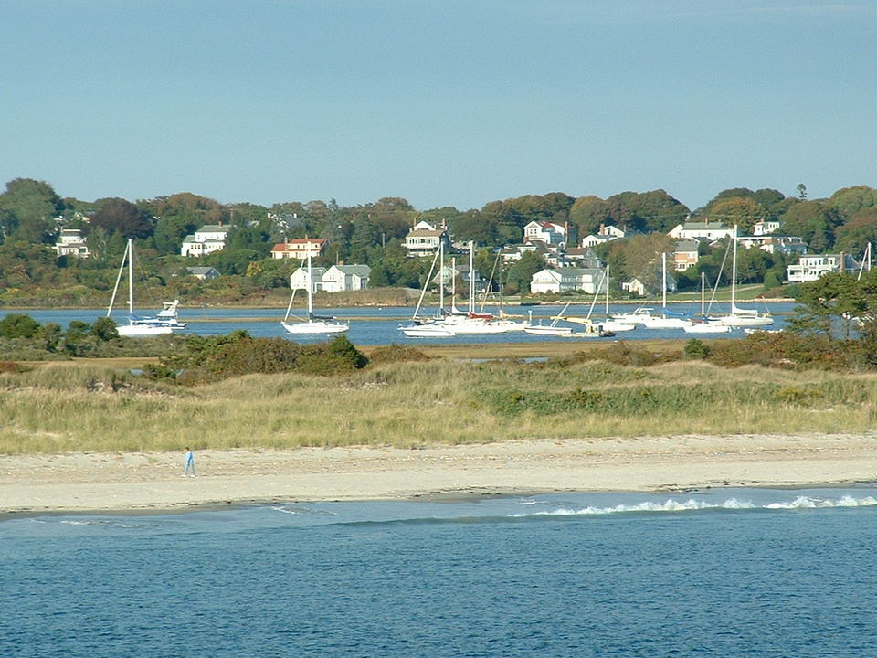 Westport, MA: Westport Point taken from Acoaxet Point