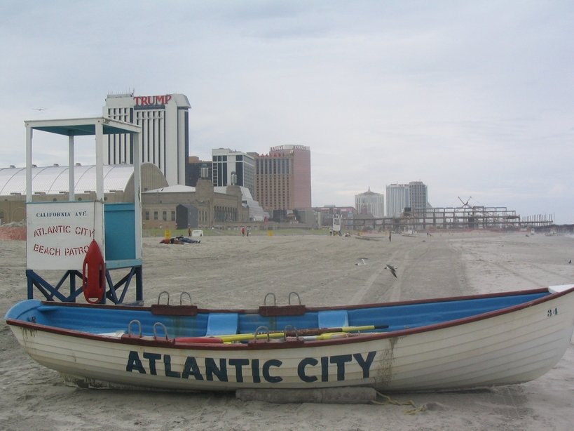 Atlantic City, NJ: Beach Patrol Boat Atlantic City