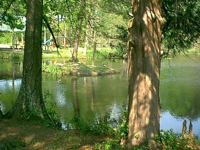 Urania, LA: park area at Potty Tannehill Memorial Park in Urania Louisiana