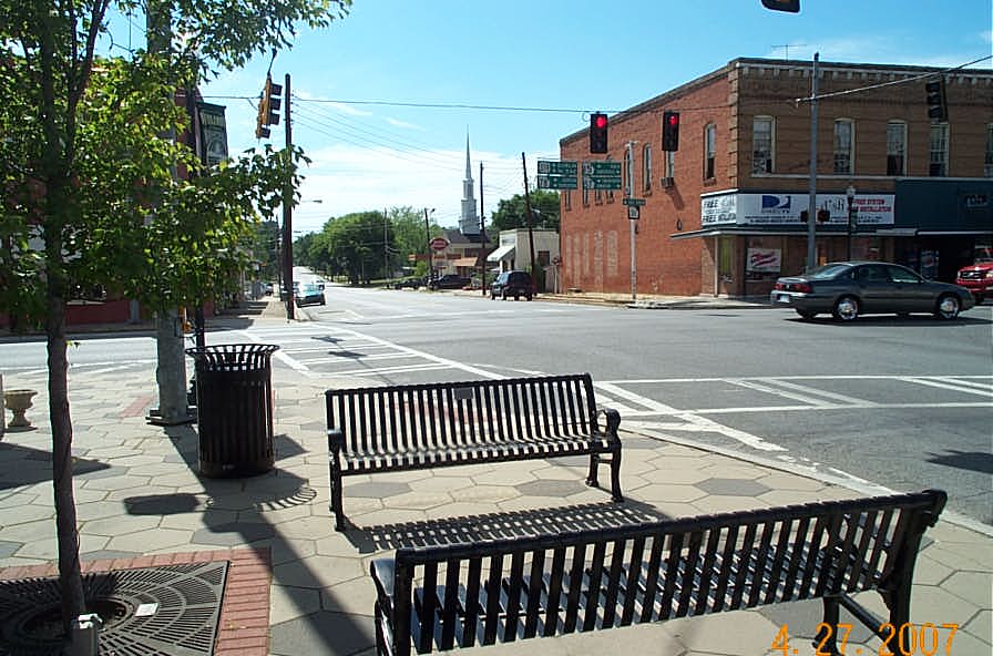 Wrightsville, GA East Elm Street Looking West photo, picture, image