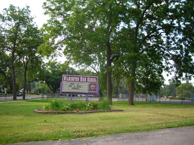 Wilmington, IL: Wilmington high school