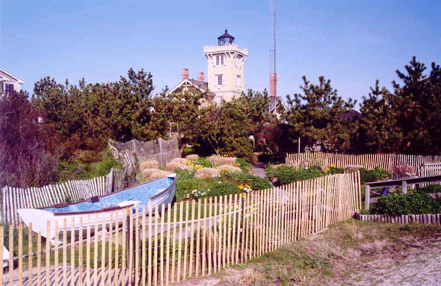 North Wildwood, NJ: Hereford Inlet Lighthouse in North Wildwood has guided mariners and whalers since 1874