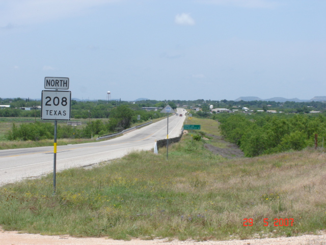 Robert Lee, TX: Robert Lee, TX view from hwy 208 N.