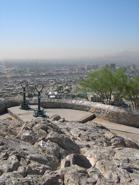 El Paso, TX: Arial View of El Paso