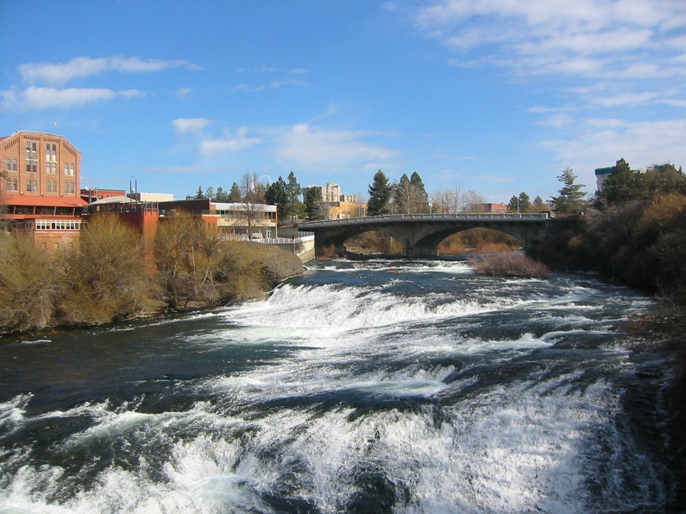 Spokane, WA : Spokane Falls Havermill Island photo, picture, image ...