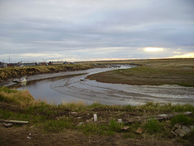 Kongiganak, AK: this is the kongiganak river