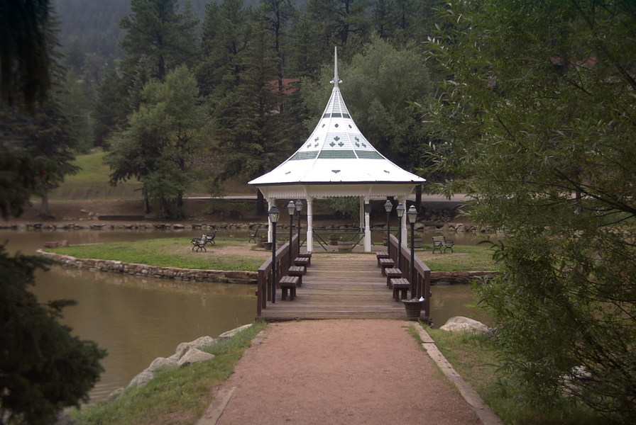 Green Mountain Falls, CO: Gazebo Lake, Green Mountain Falls