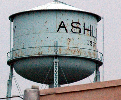 Ashley, OH: Ashley's Water Tower