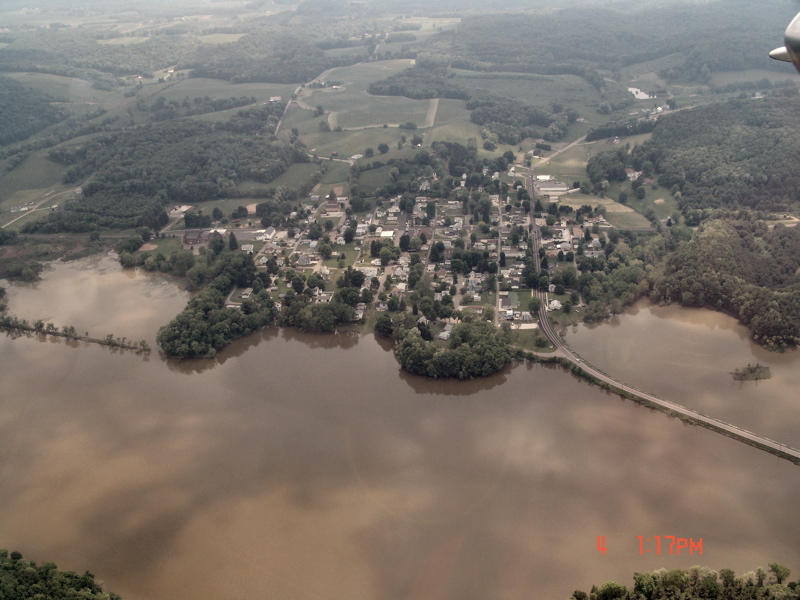 Dellroy, OH Arial view taken 2005 photo, picture, image (Ohio) at