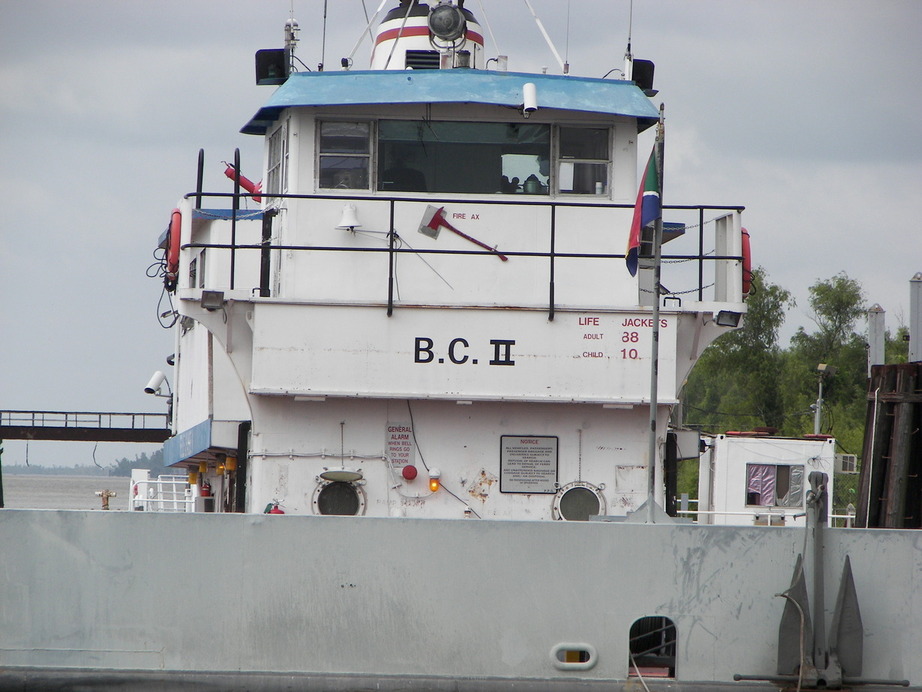 Belle Chasse, LA: Ferry Boat in Belle Chasse on Mississippi River