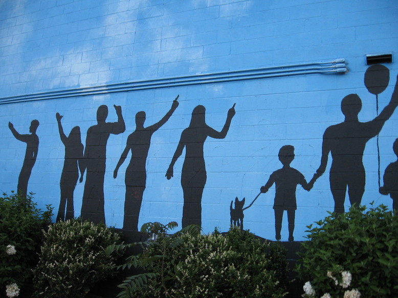 Raleigh, NC: Mural on Hillsborough Street
