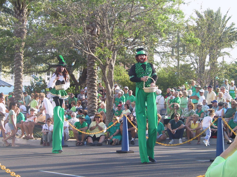 The Villages, FL: ST. PATRICK'S DAY PARADE ON MAIN STREET