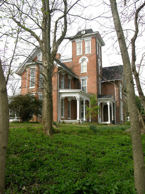 Golconda, IL: Sloan House, Golconda, Illinois, built 1882 by Judge William P. Sloan