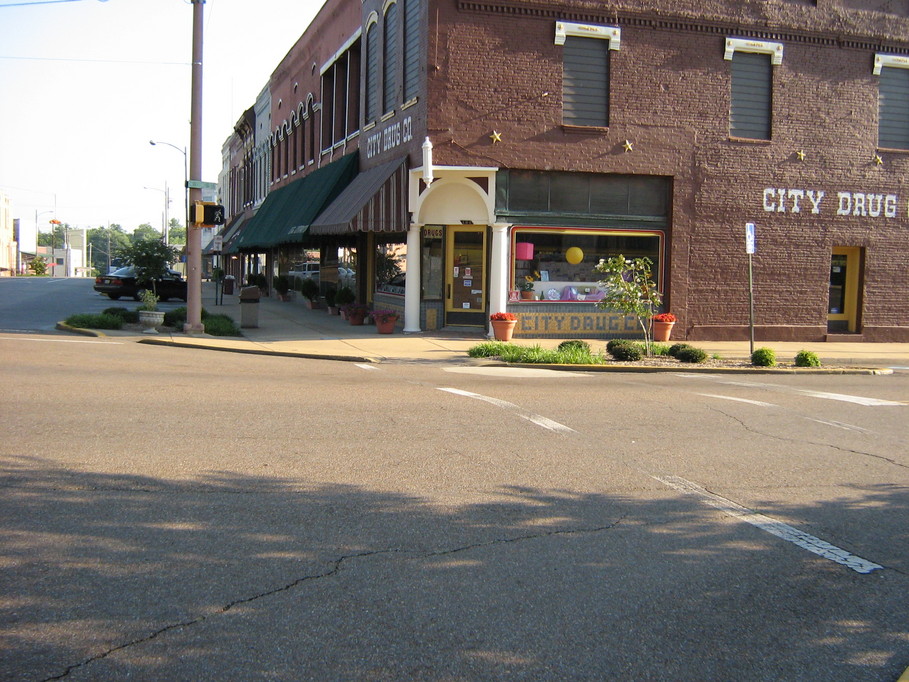 Dyersburg, TN: The famous old pharmacy downtown