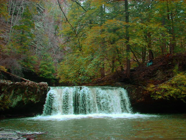 Tracy City, TN: Sycamore Falls, Located on the Fiery Gizzard Trail in Tracy City