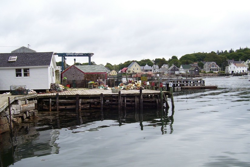 Vinalhaven, ME: Hopkins Boatyard