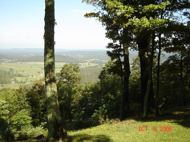 Spencer, TN: 3rd view looking west off Baker Mountain Rd, Spencer