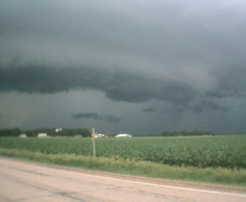 Vernon Center, MN: Aproaching severe storm.