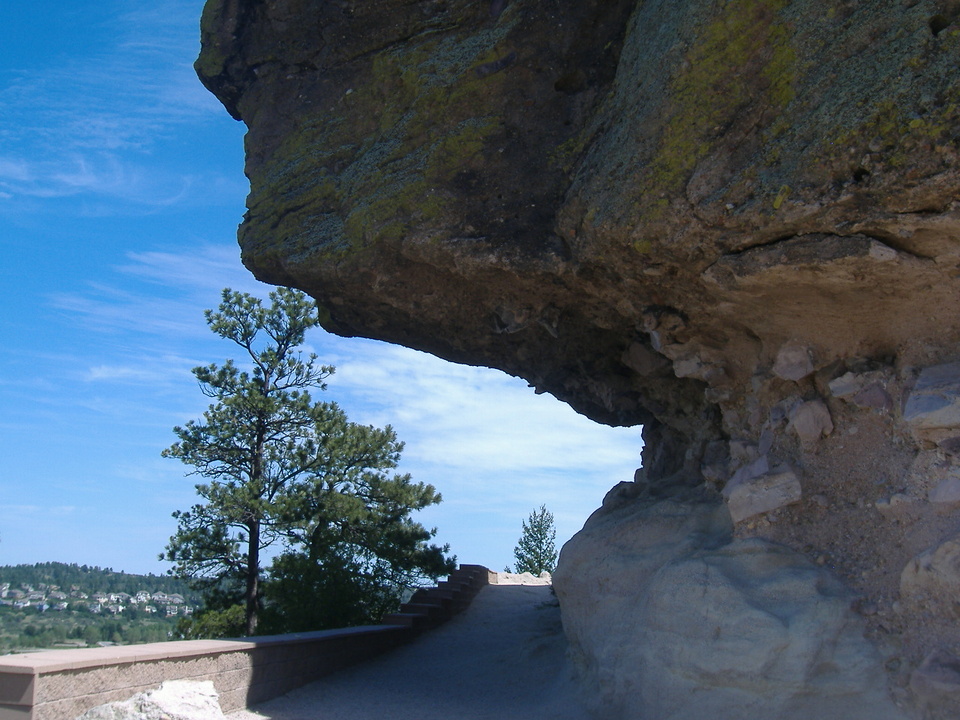 Castle Rock, CO: Under the Top of the Rock