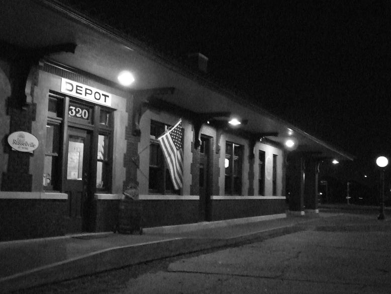Russellville, AR: Russellville, AR Train Depot