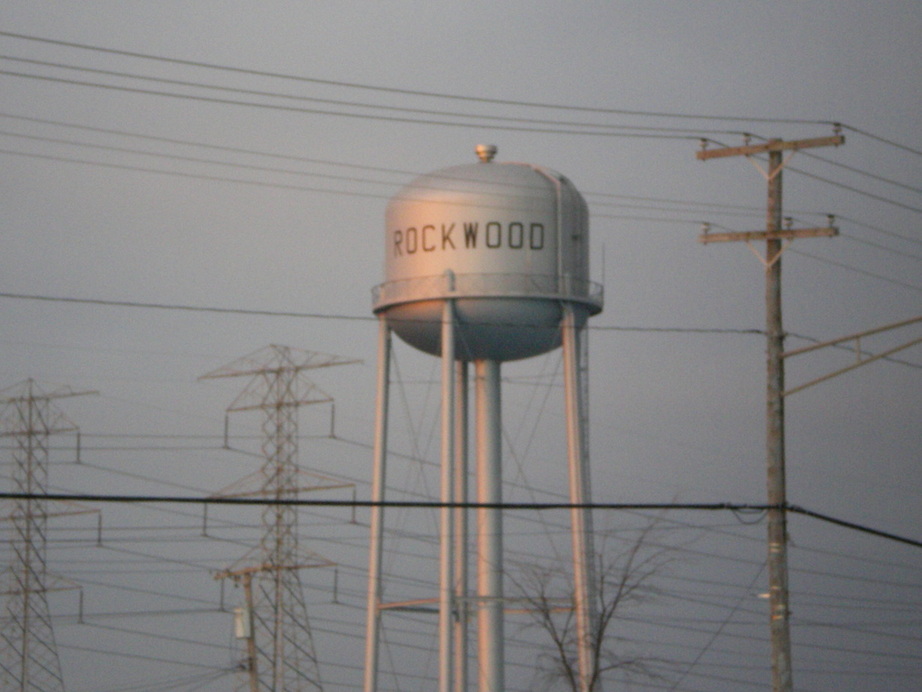 Rockwood, MI: Rockwood water tower