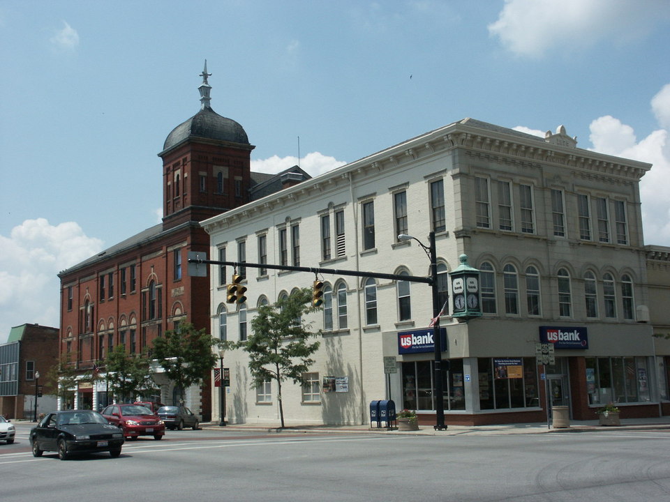 Hillsboro, OH: Downtown on US Route 50