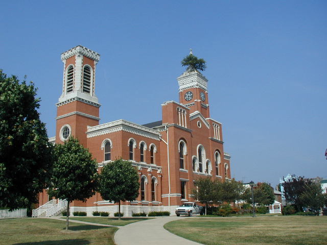 Greensburg, IN: Courthouse in Downtown Greensburg, IN