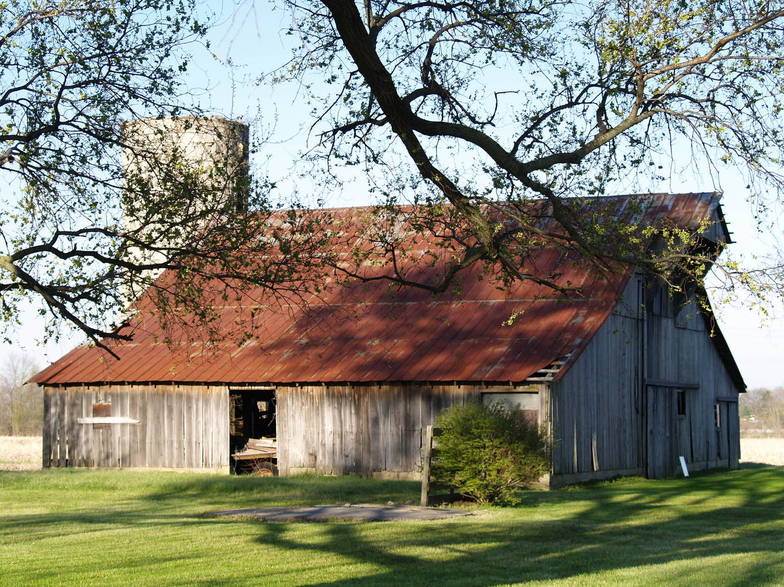Fairland, IN: Old Barn - Fairland, IN