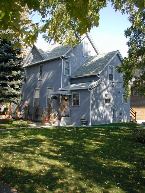 Blue Island, IL: Fall @ 2061 Vermont (Hoyne) Side View