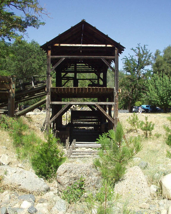 Placerville, CA Reproduction of Sutter's Mill at Gold Discovery Site