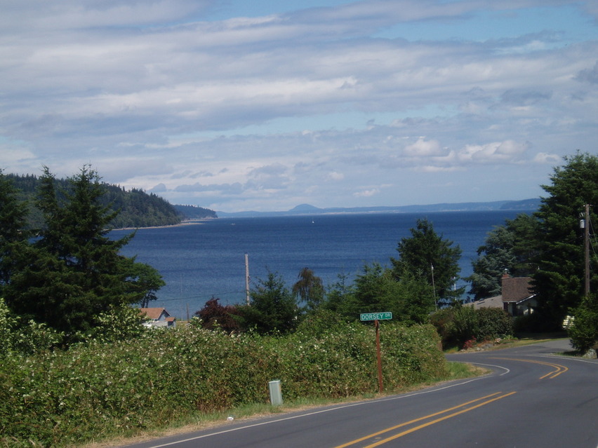 Freeland, WA: View from Freeland out to it's bay.