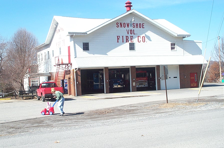 Snow Shoe, PA: fire house