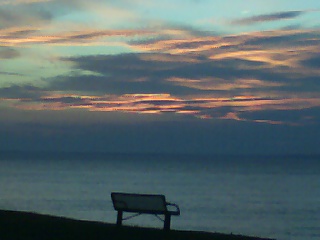 Ocean City, MD: Bench at Dusk