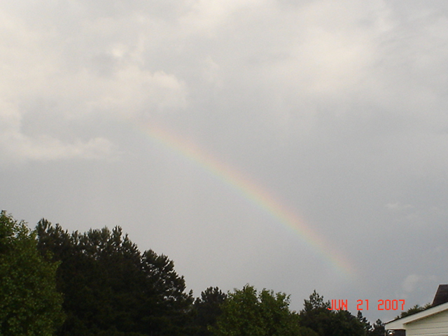 Statesboro, GA: Rainbow over Statesboro