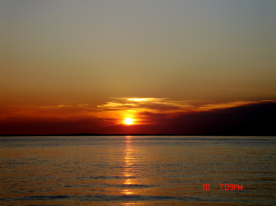 Key Largo, FL: Sunset over the Gulf