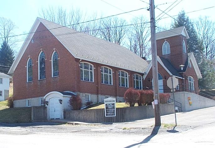 Snow Shoe, PA: methodist church