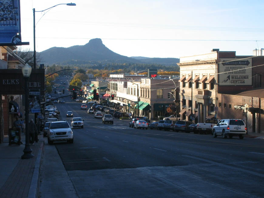Prescott, AZ: Downtown Street View