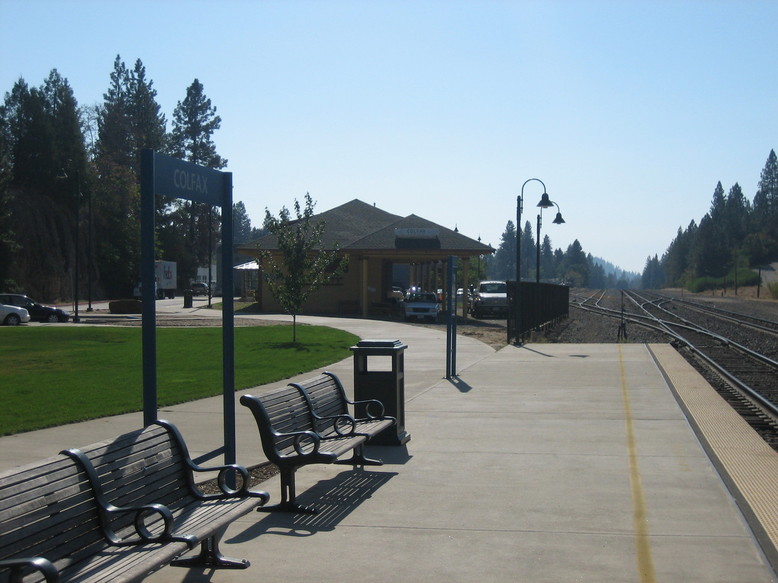 Colfax, CA Colfax Railroad Station photo, picture, image (California