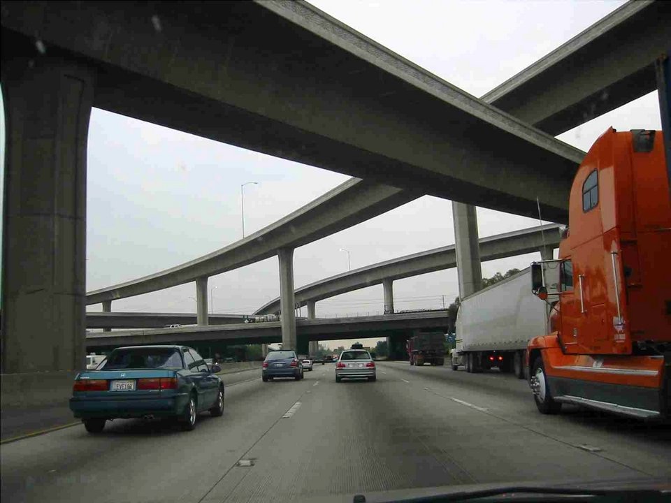 Los Angeles, CA: LA freeways