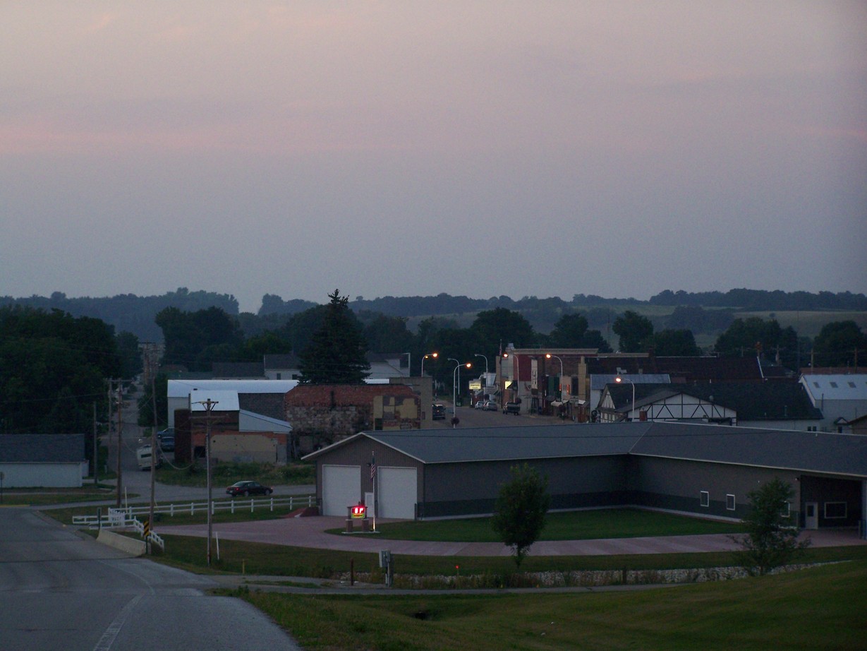 Mabel, MN: Mabel view from the south