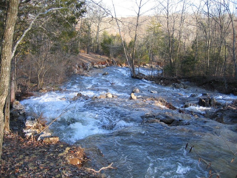 Cherokee Village, AR: Cherokee village surrounding nature waterfall 02