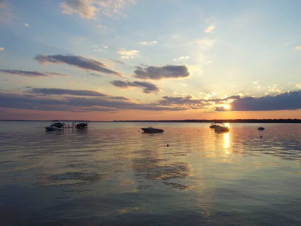 Houghton Lake, MI: North Shore Sunset