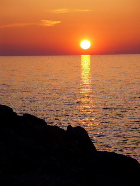 Rochester, NY: Lake Ontario Sunset