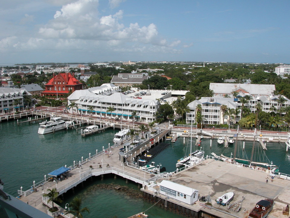 Key West, FL: Key West from cuise ship dock