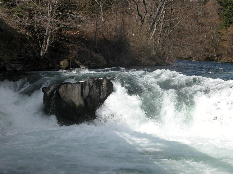 White Salmon, WA: White Salmon River, Husum Falls